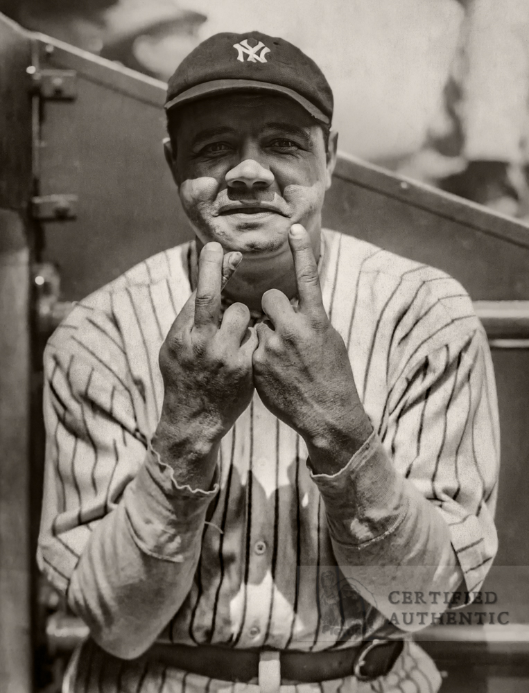 Babe Ruth New York Yankees 1925