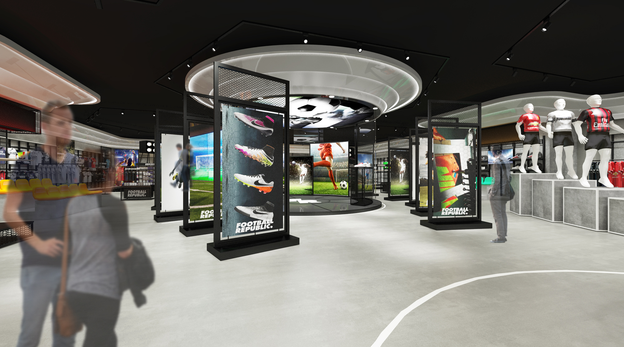 Football Republic KLCC Branding Waterhouse Wade