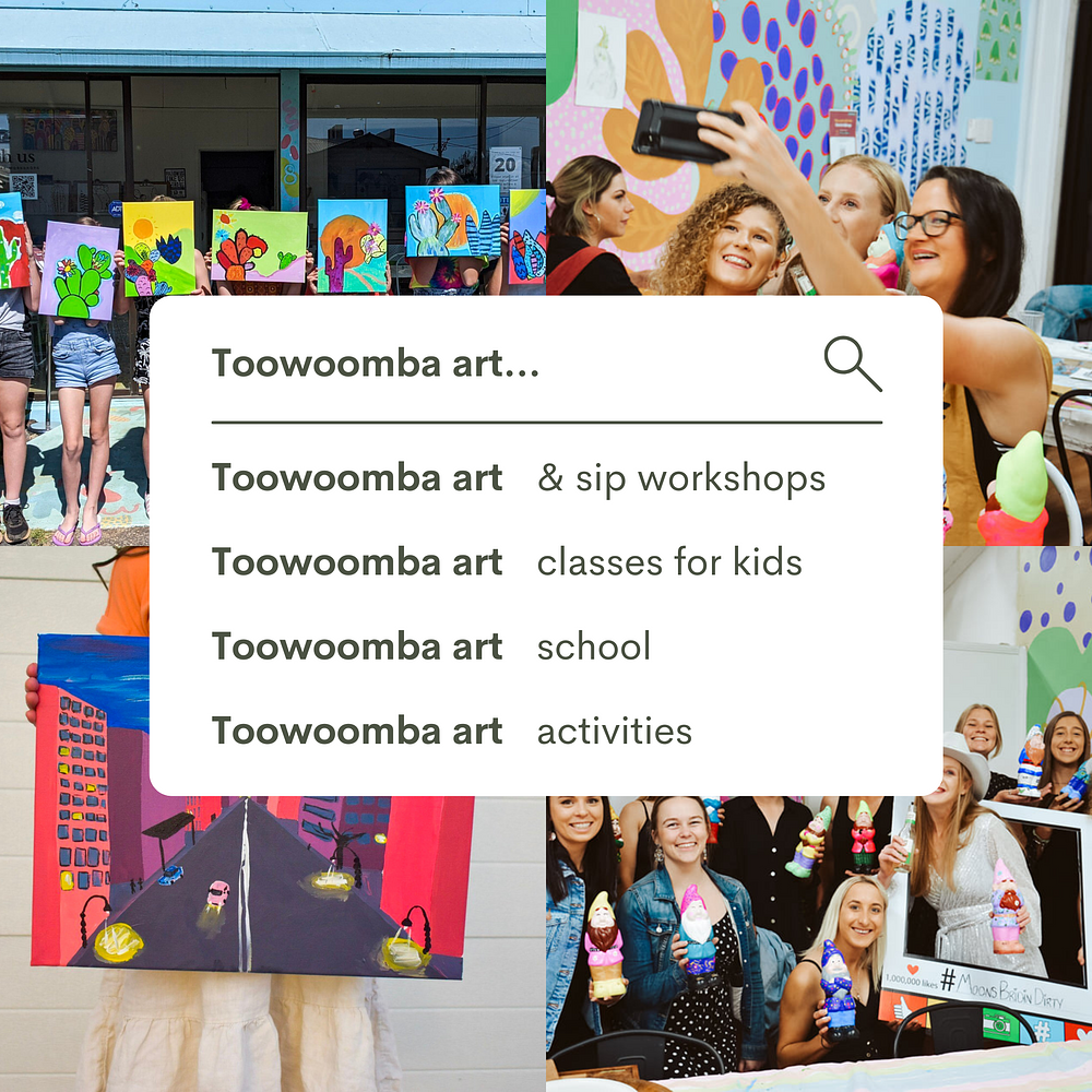 Toowoomba art for adults & kids