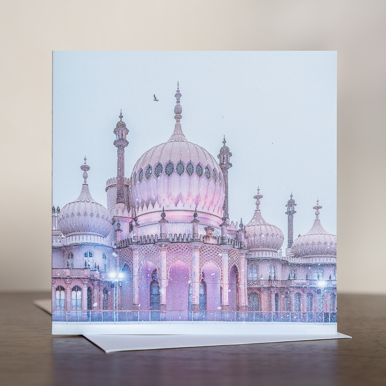 Royal Pavilion in the Snow Greeting Card