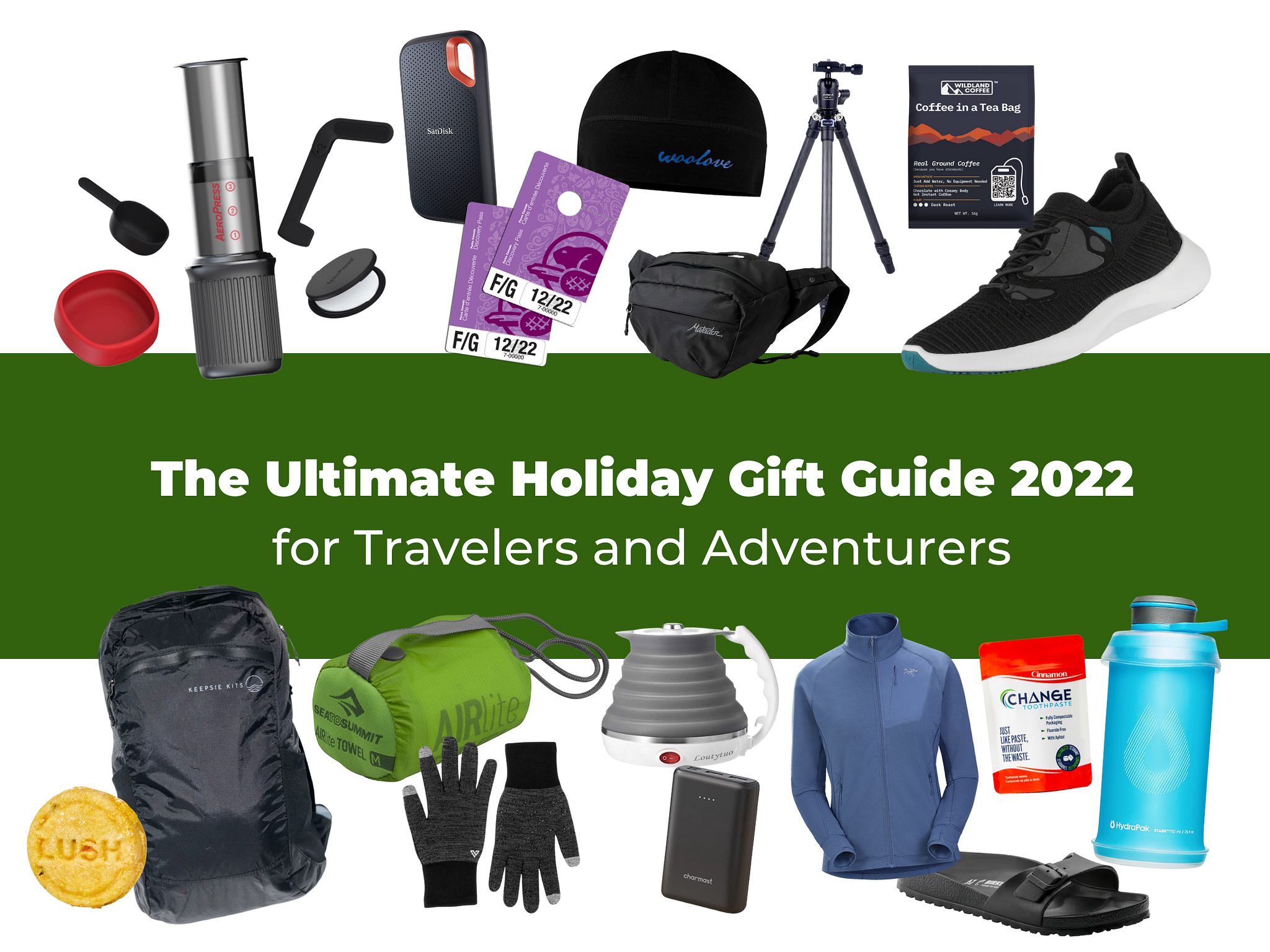 The Ultimate Holiday Gift Guide 2022 for Travelers and Adventurers