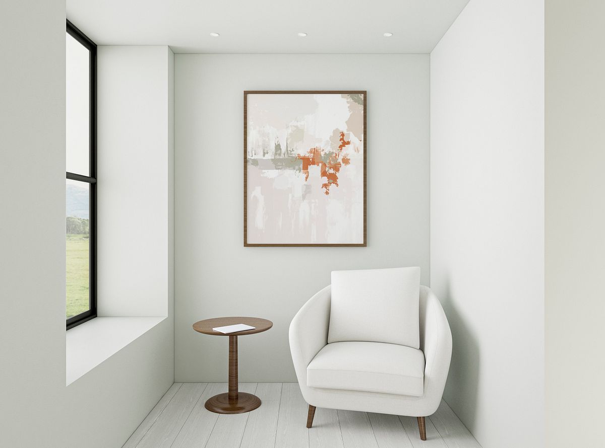 Artwork with Minimalist Design