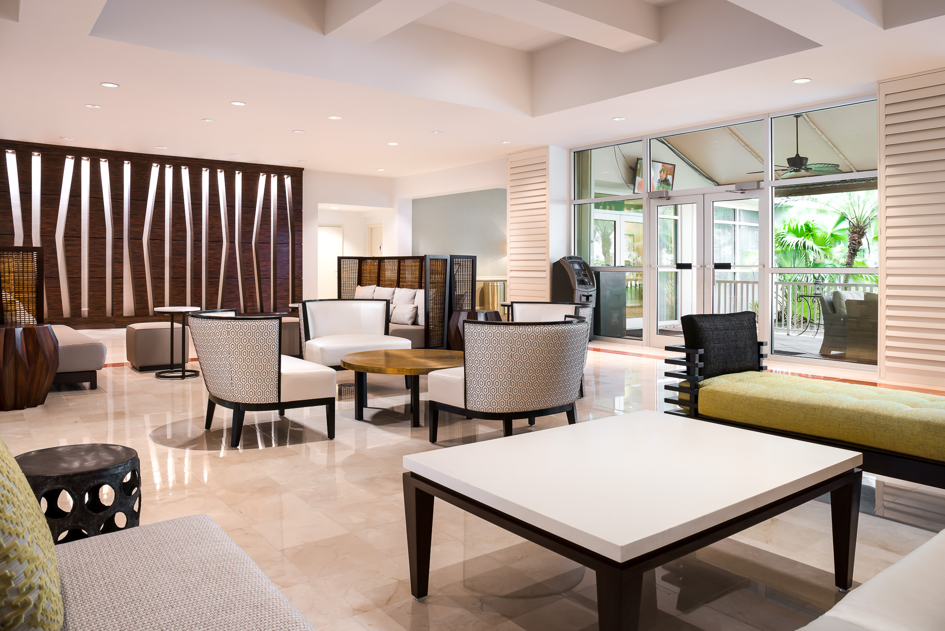 Marriott West Palm Lobby Renovations | Hotel Photographer