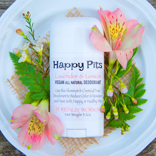 Lav Lemon Happy Pits Natural Vegan Deodorant