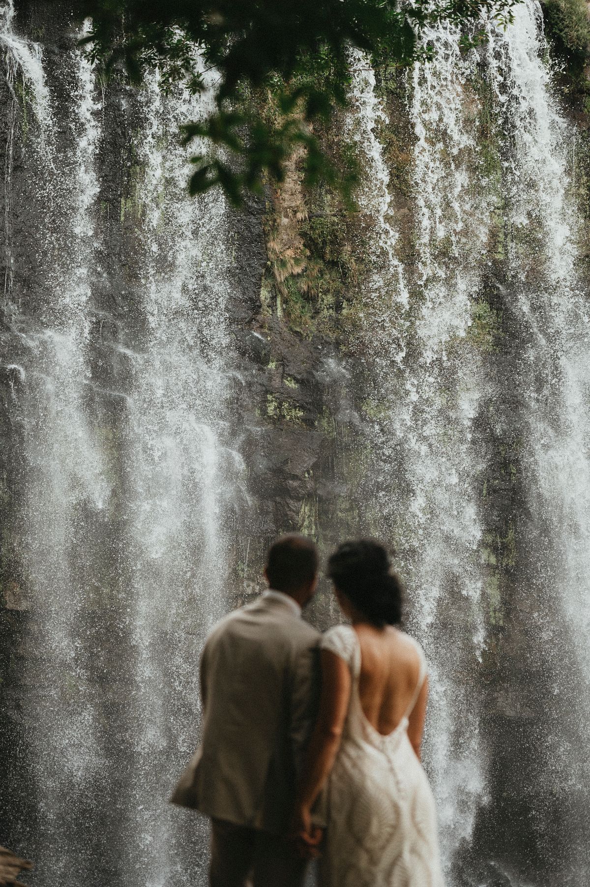 waterfall elopement costa rica