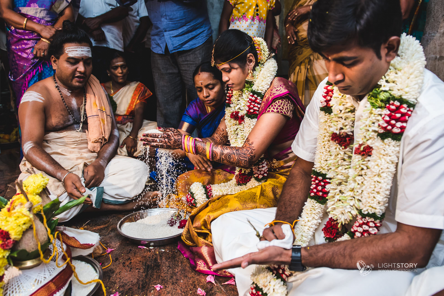 Temple Candid Wedding Photography Coimbatore Temple Candid Wedding Photography Coimbatore
