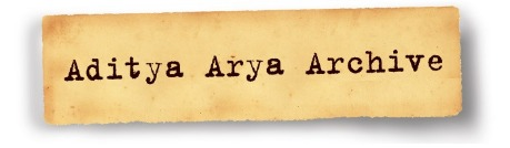 Aditya Arya Archive