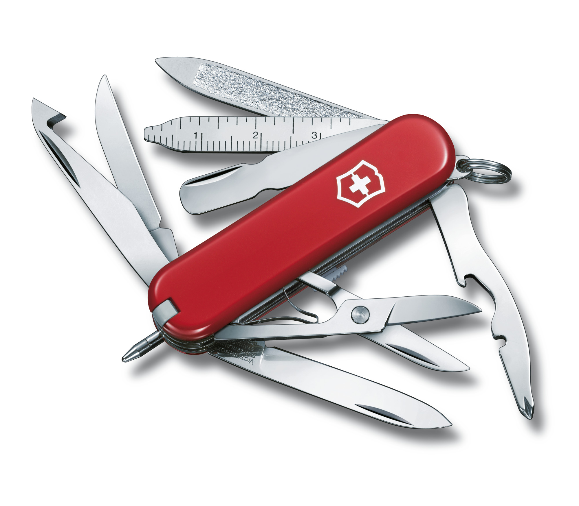 Victorinox Mini Champ 58mm Alox Red