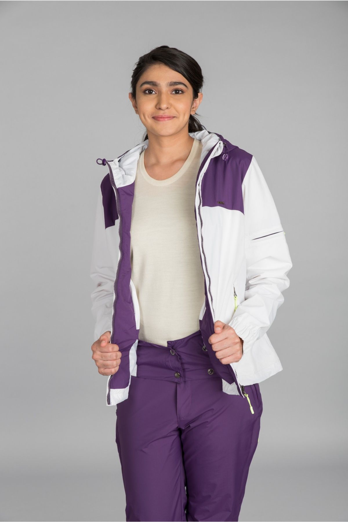 Kosha Women's Hardshell Jacket with Powder Skirt