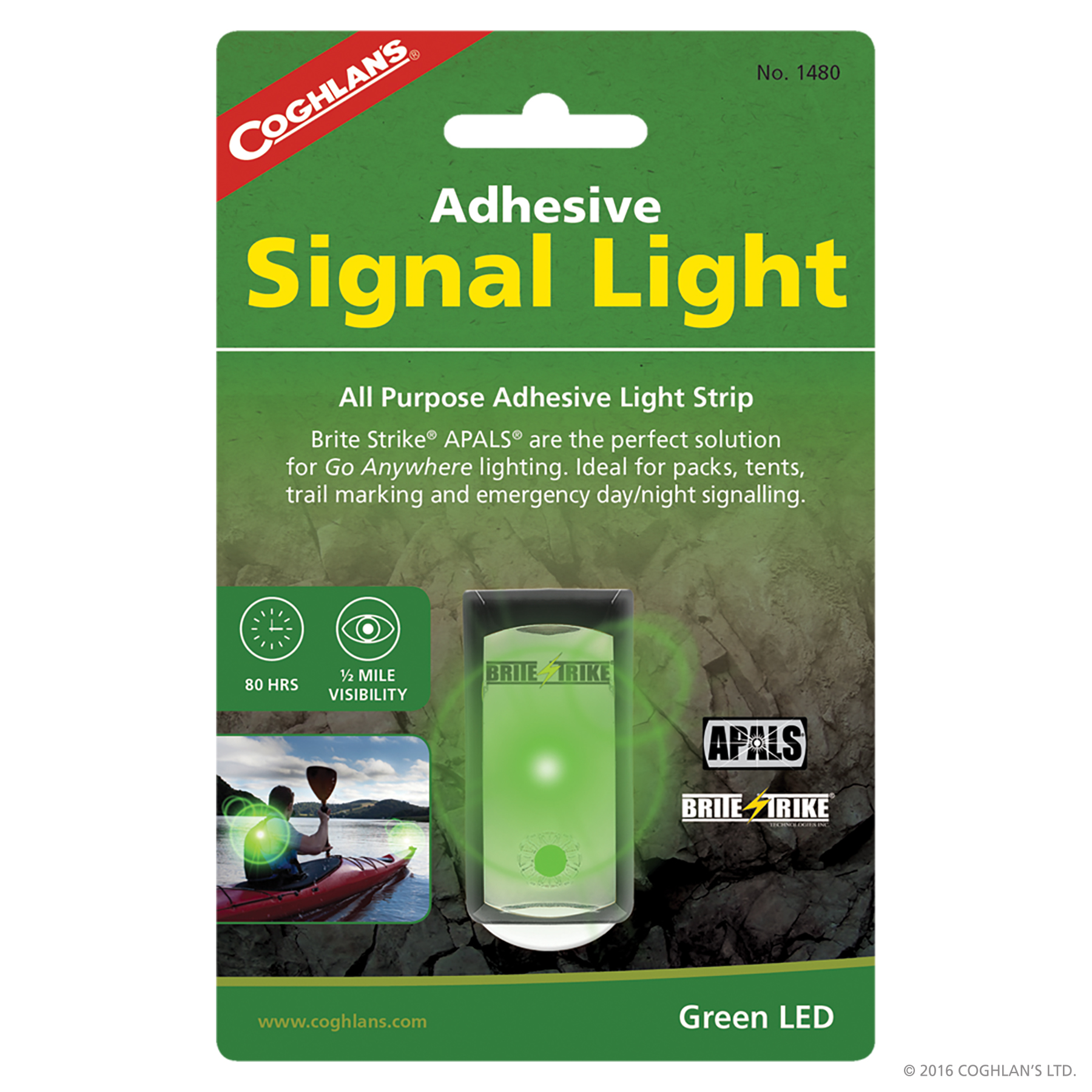 Coghlan's Adhesive Signal Light