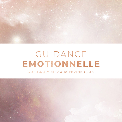 Guidance émotionnelle - Du 21 janvier au 18 février 2019 Guidance émotionnelle - Du 21 janvier au 18 février 2019