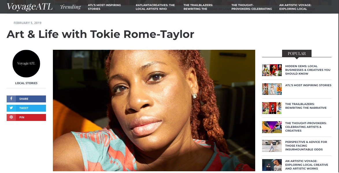Photographer and artist, Tokie Taylor Photographer and artist, Tokie Taylor
