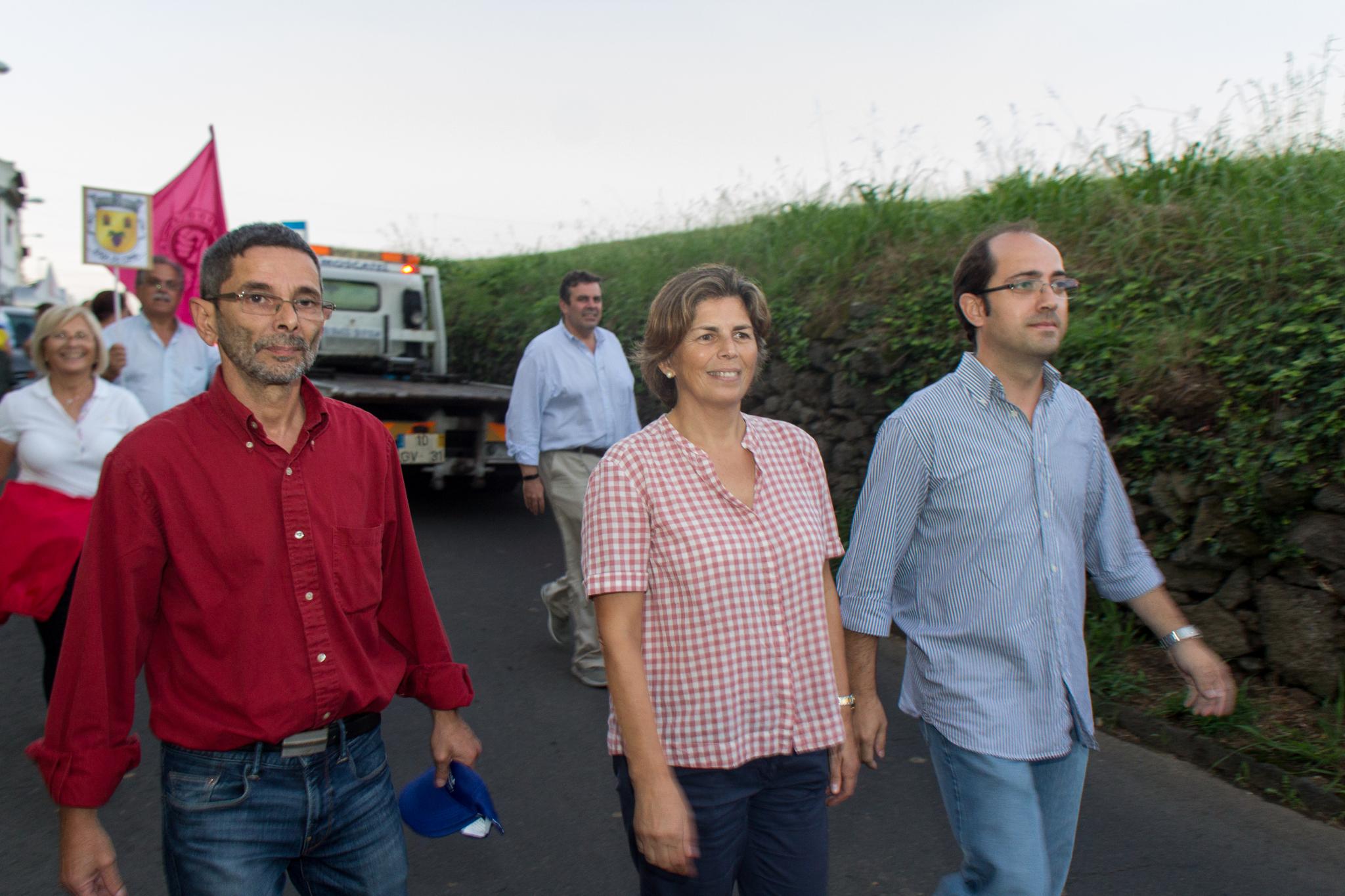 Campanha eleitoral do PS, à junta de freguesia da Fajã de Cima 2017