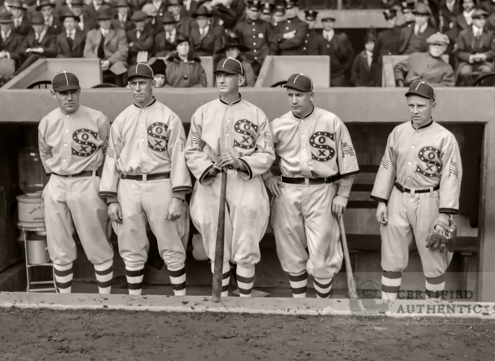 Chicago White Sox - World Series Outfielders (1917)