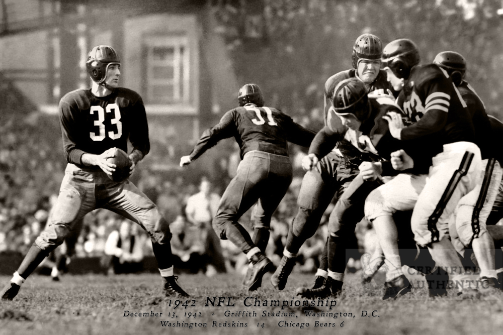 1942 NFL Championship (Sammy Baugh 33 Washington Redskins)