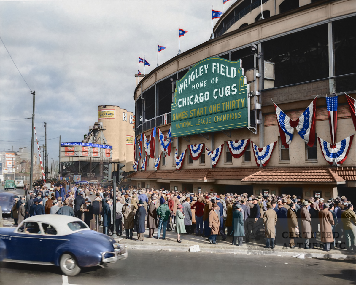 Wrigley Field Chicago Il 1945 World Series