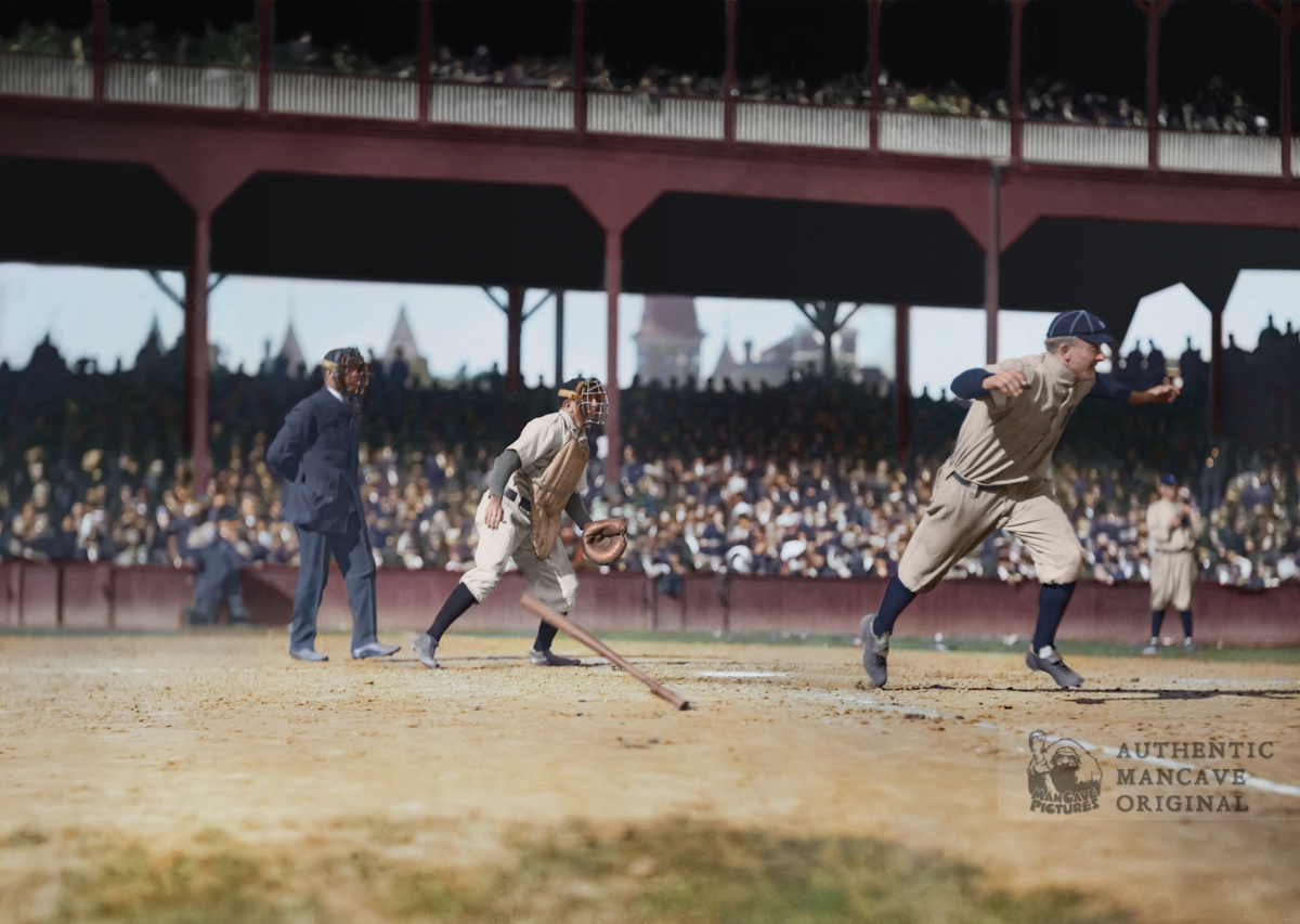 Ty Cobb Detroit Tigers (1908) World Series vs. Cubs