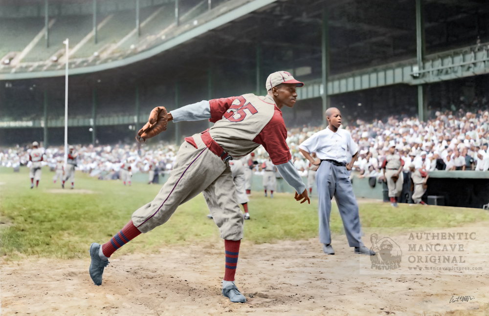 Satchel Paige - Kansas City Monarchs (1942)