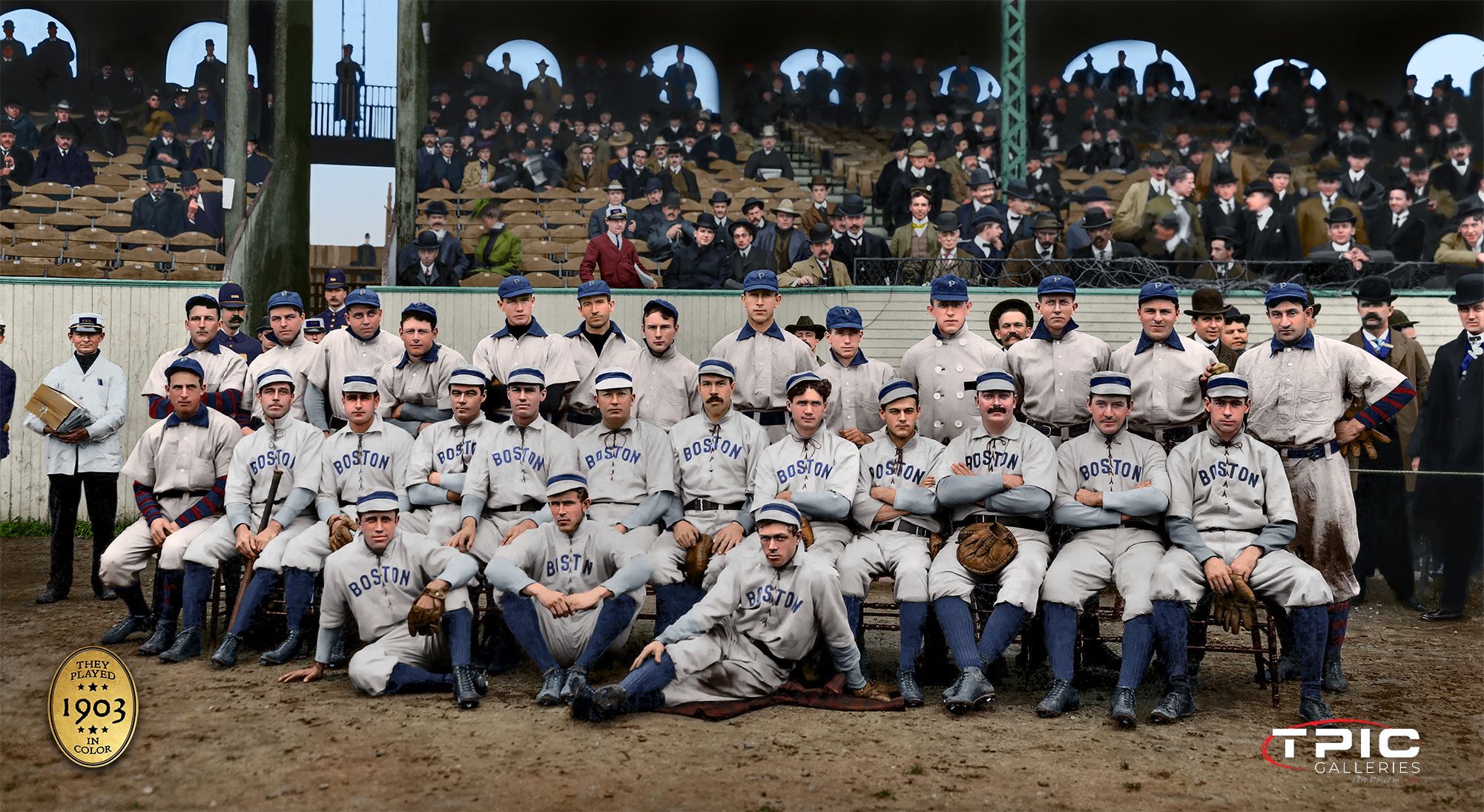 First World Series - Boston Americans V. Pittsburg* Pirates (1903)