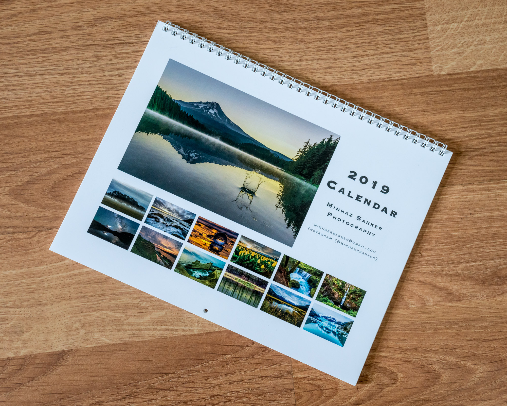 2019 Landscape Calendar