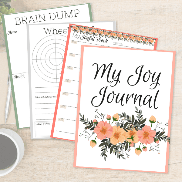 Joy Journal Weekly Planner & Joy 5 Day Email Challenge