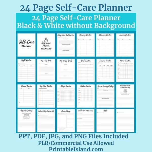 Self Care Planner