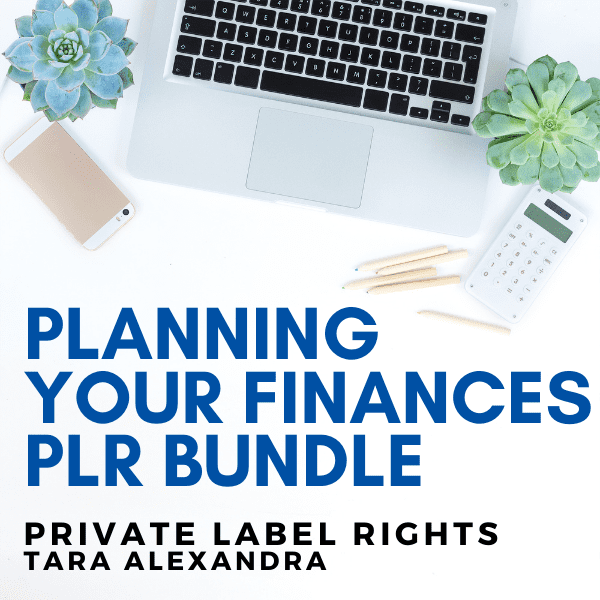 Planning Your Finances PLR Bundle