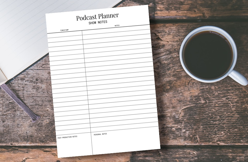 Podcast Planner | Planning Addicts