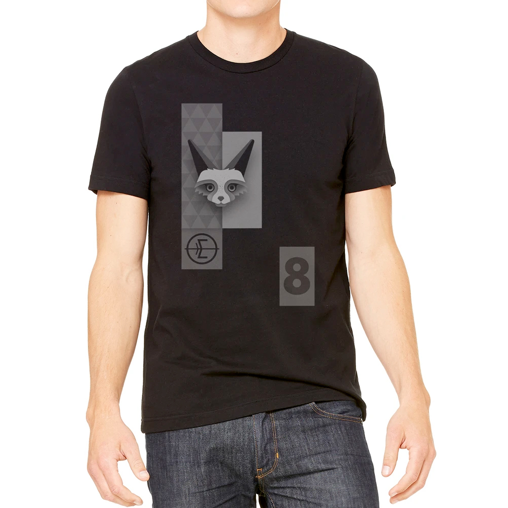 Geometric Fox T-shirt