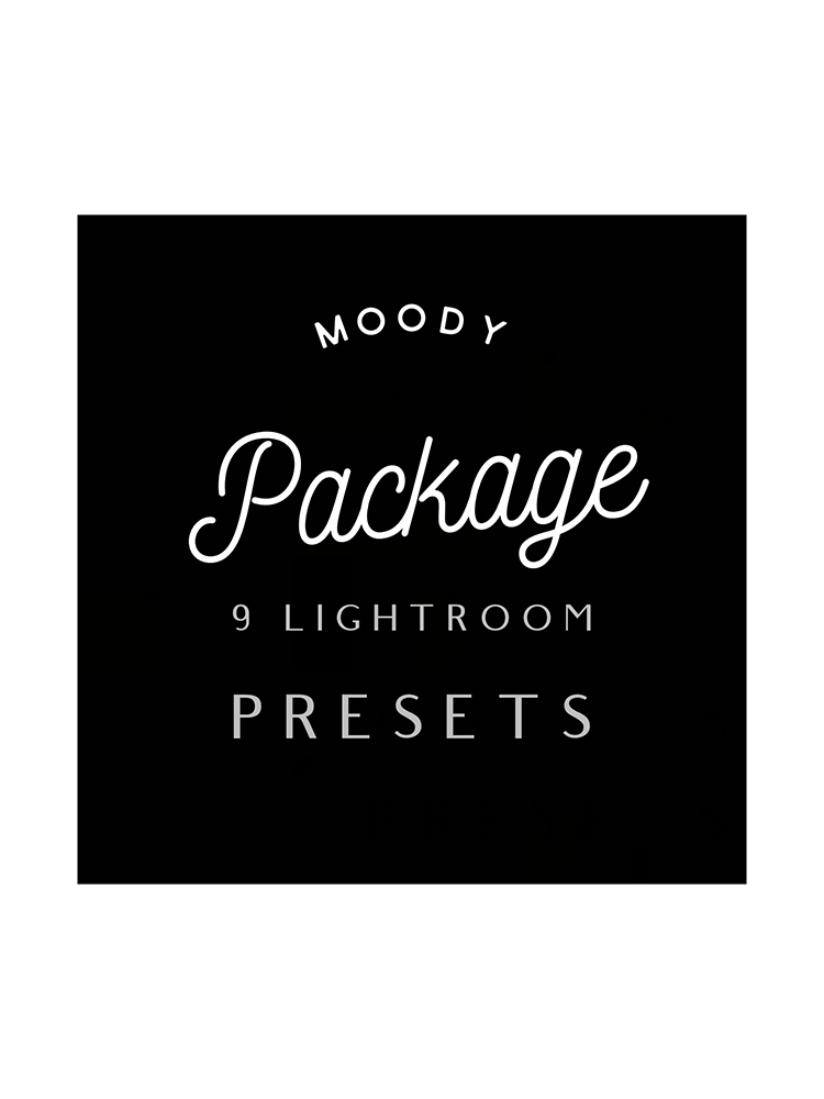 Moody presets package (set of 9)