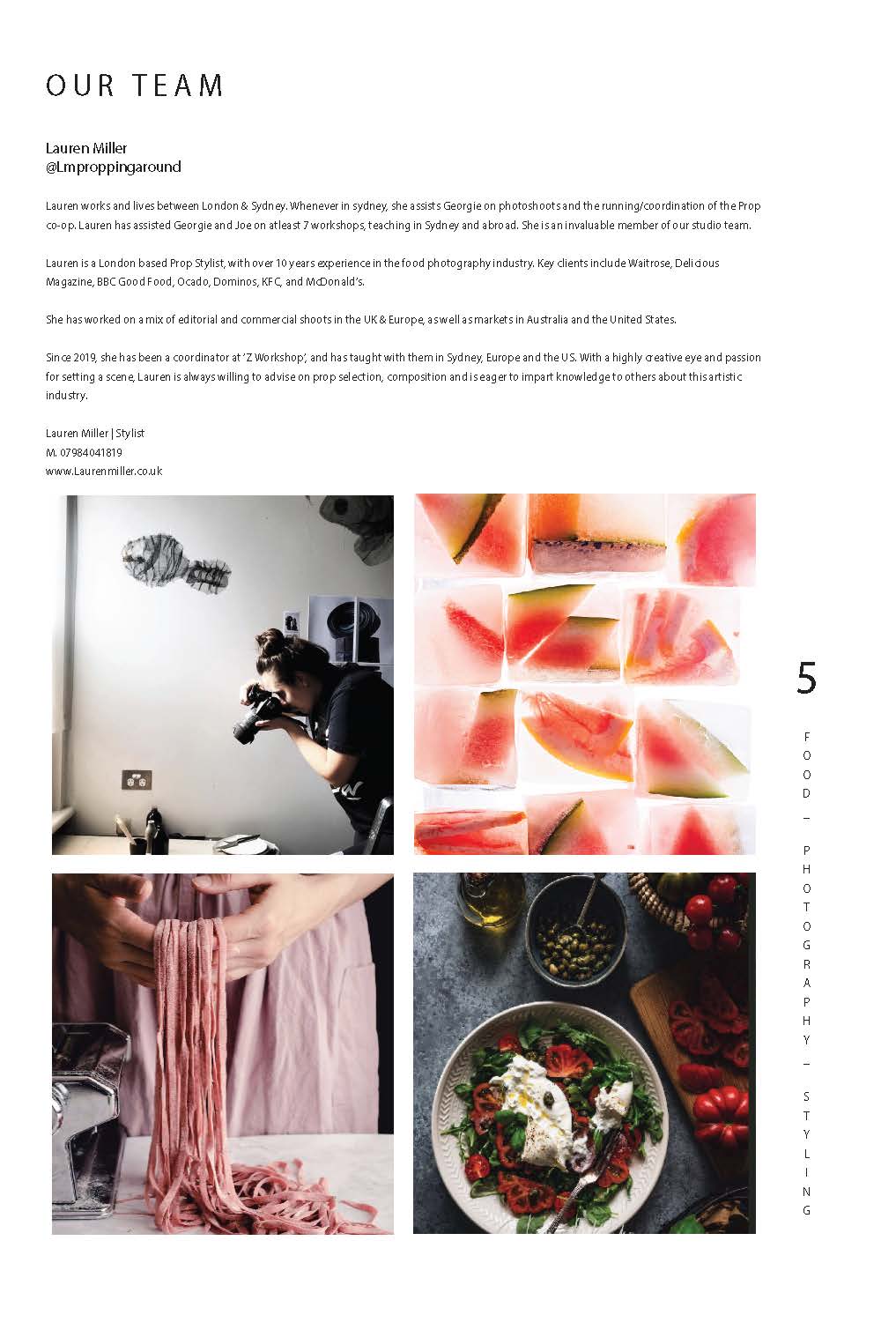 Food styling and photography workshop /Berlin/ 16&17th March 2024