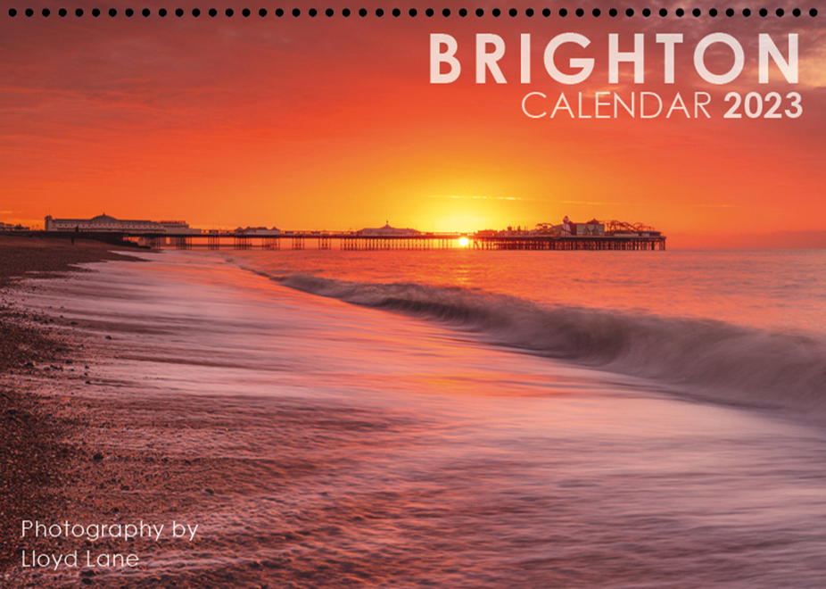 Brighton Calendar 2023 - Front Page Brighton photography