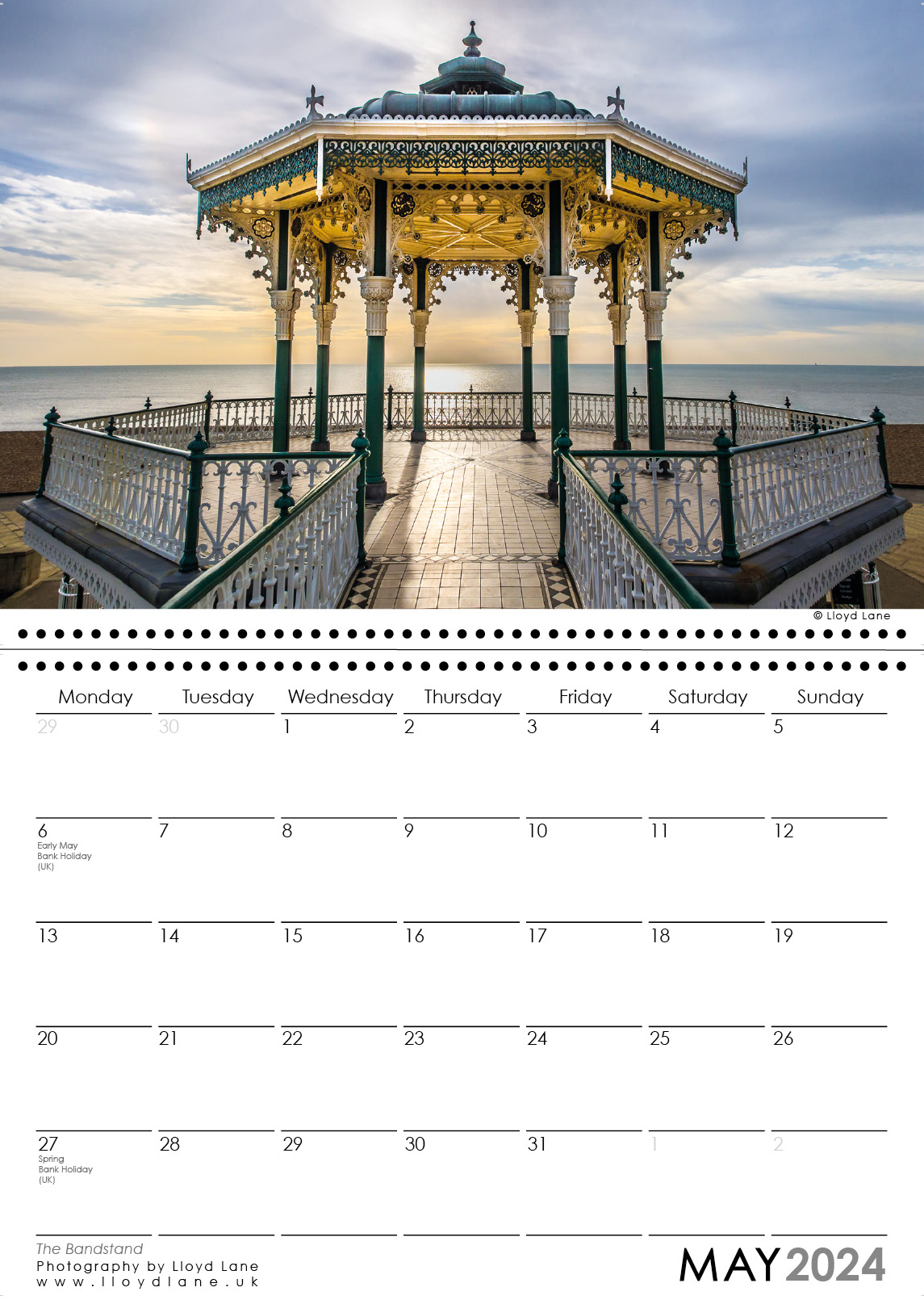 Brighton Calendar 2024 (Free Delivery)