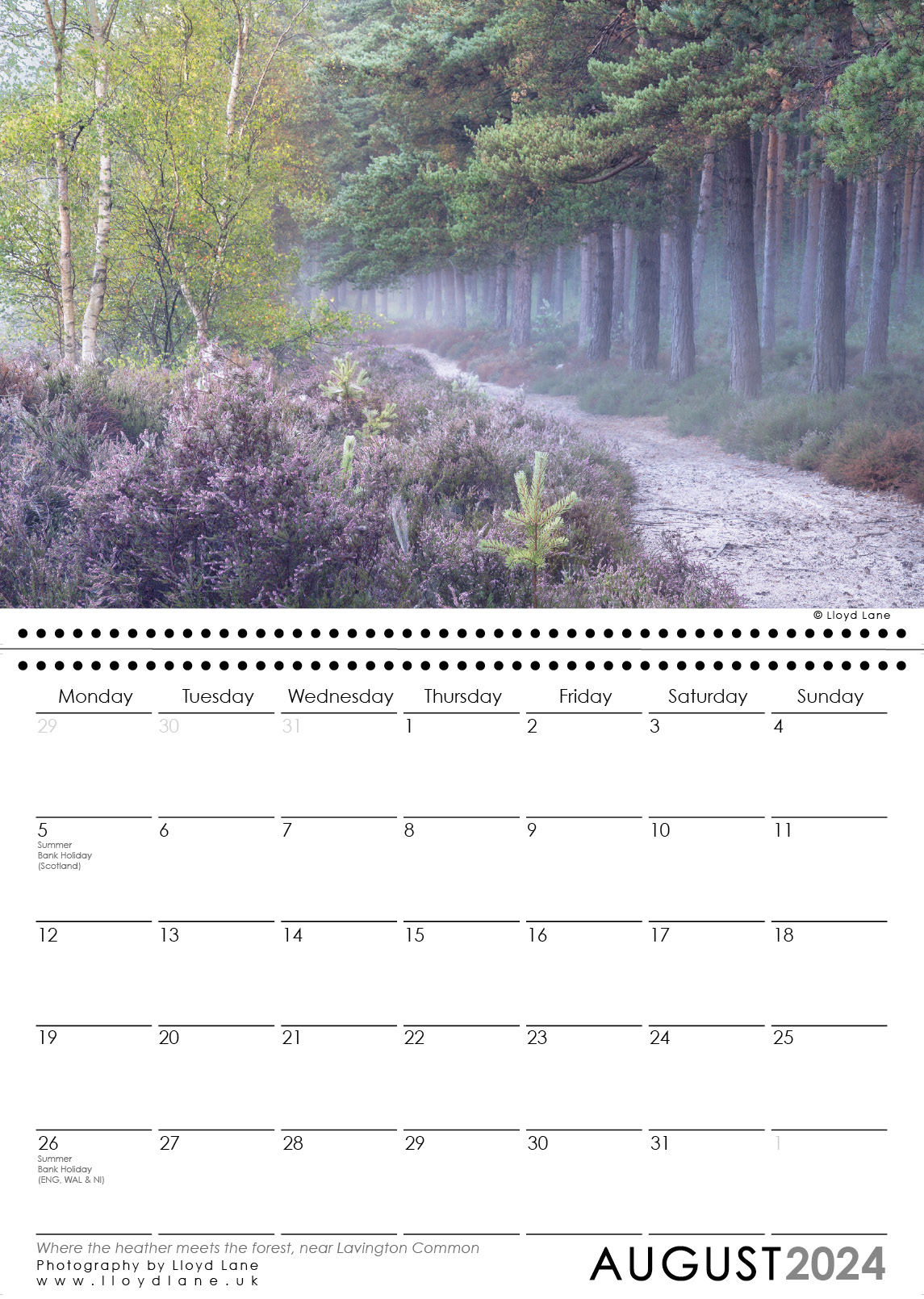 Sussex Calendar 2024 (Free Delivery)