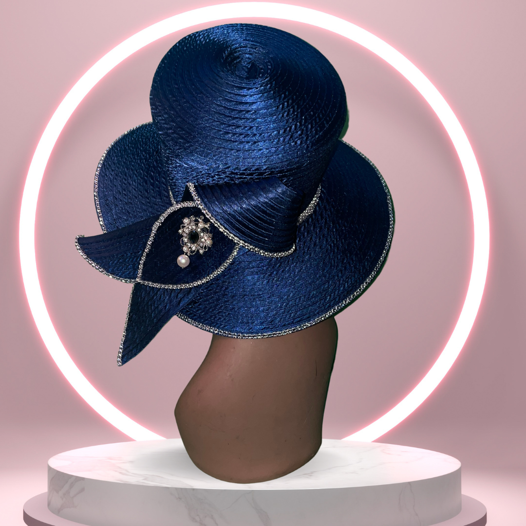 Blue Church Hat