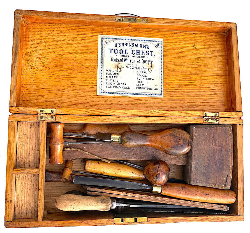 Gentleman's Tool Chest Complete with Tools of Warranted Quality