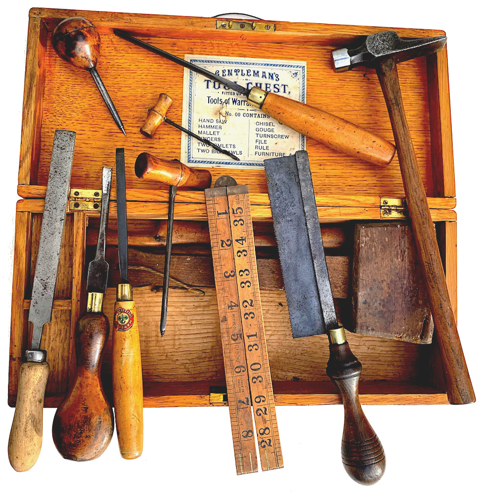 Gentleman's Tool Chest Complete with Tools of Warranted Quality