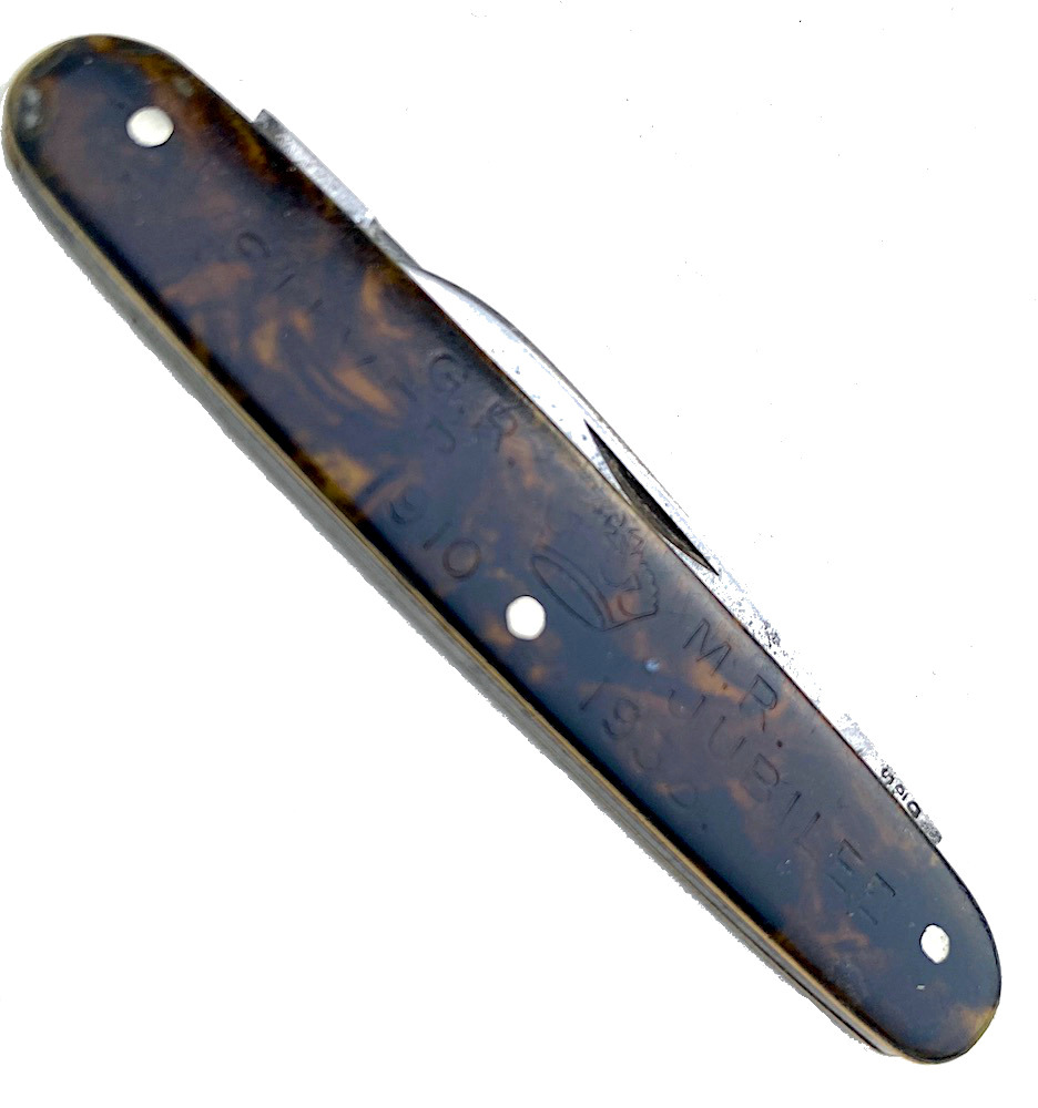 George V Silver Jubilee Penknife c.1935