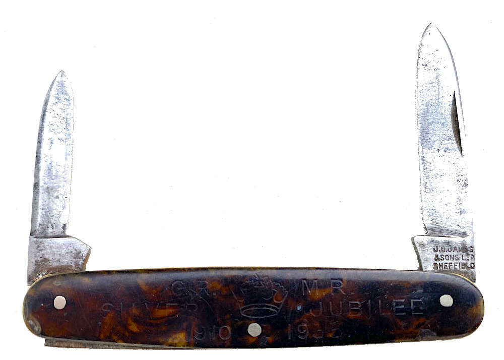 George V Silver Jubilee Penknife c.1935