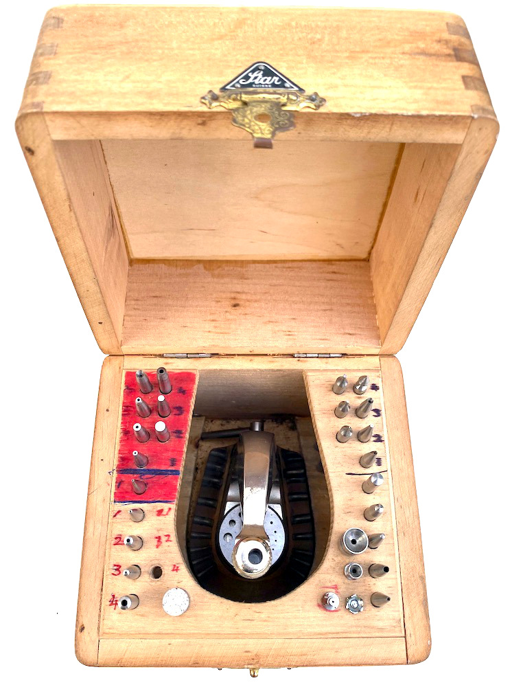 Star of Switzerland Boxed Watchmaker's Staking Tool