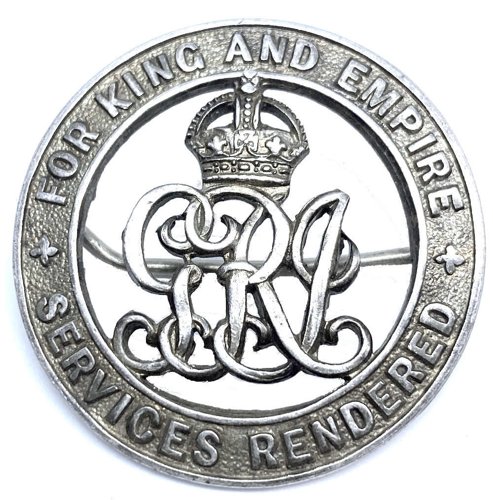 WWI Silver War Badge - James Henry Ireson