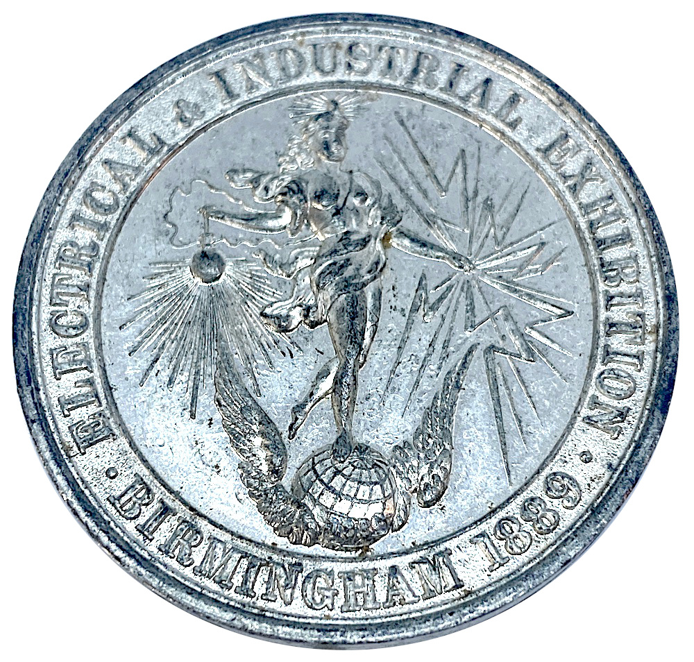 Electrical and Industrial Exhibition Medal 1889