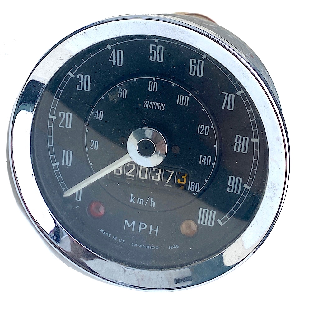 Vintage Smiths Speedometer 4214/00 1248
