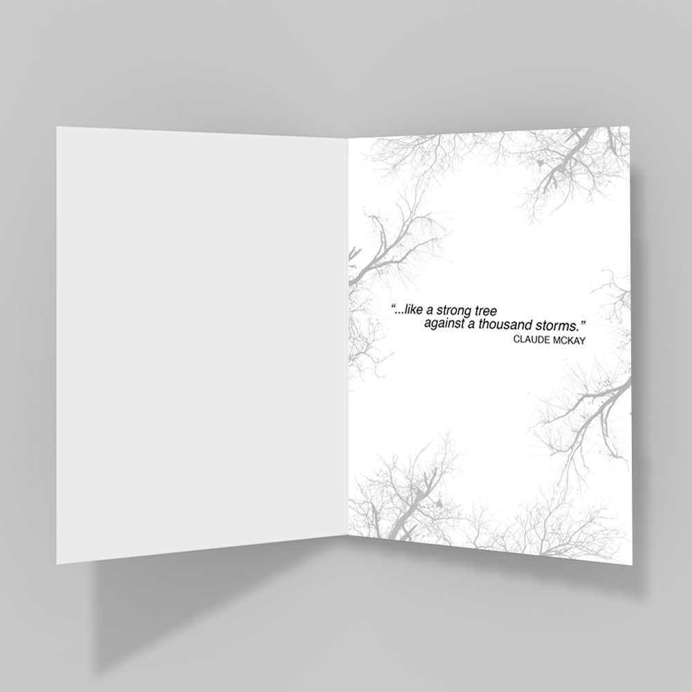 "Root and Branch #1" Greeting Card