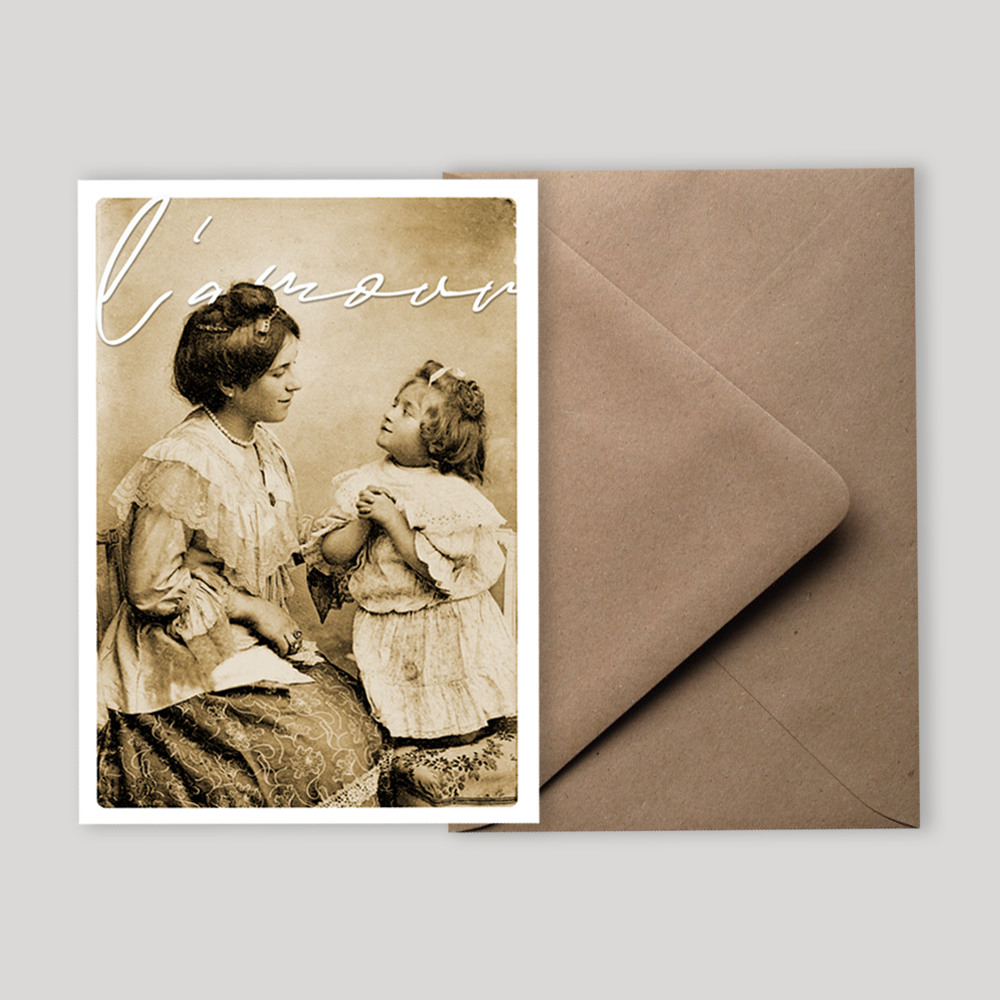 "A Mother's Love" Greeting Card