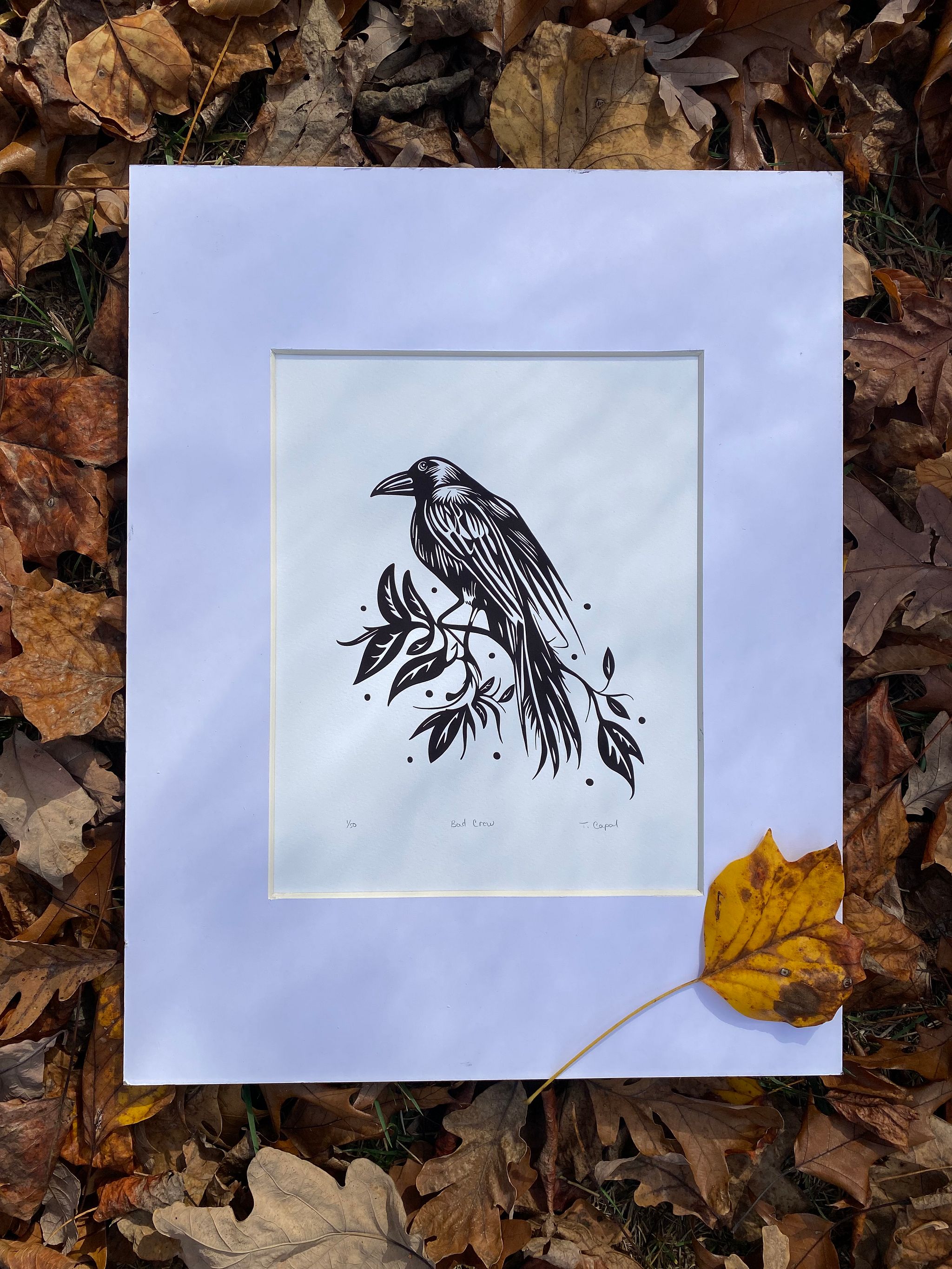 Bad Crow Giglee Print