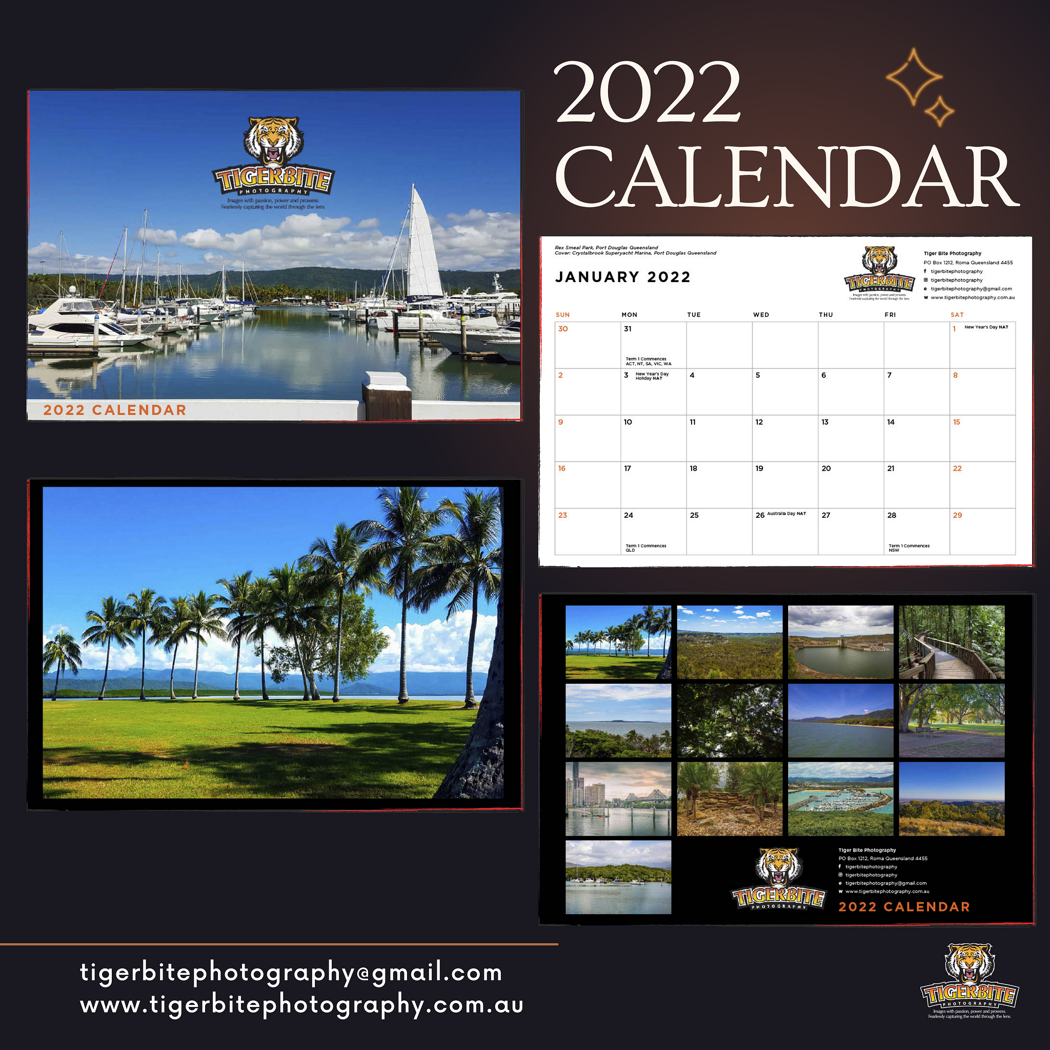 2022 Tiger Bite Photography Calendar