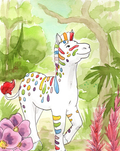 Zapert the Zebra