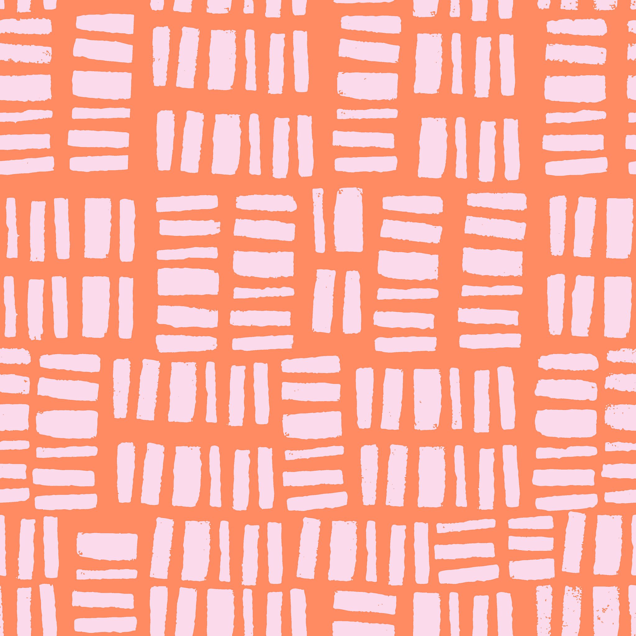 WALK THIS WAY (Coral) - Repeat Pattern File - Non-exclusive Licence