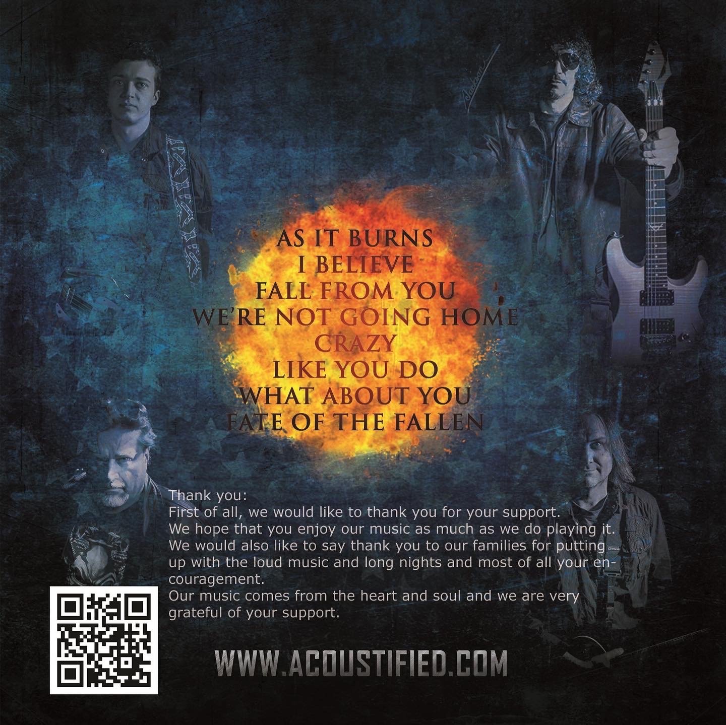 Limited ACOUSTIFIED EP CD